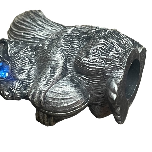 Sale‼️Squirrel Figurine with Blue Eyes-EUC - Picture 2 of 6